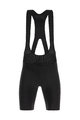 SANTINI Cycling bib shorts - OFFICIAL UCI RAINBOW - black