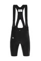 SANTINI Cycling bib shorts - OFFICIAL UCI RAINBOW - black