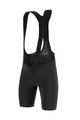 SANTINI Cycling bib shorts - OFFICIAL UCI RAINBOW - black