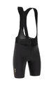 SANTINI Cycling bib shorts - OFFICIAL UCI RAINBOW - black