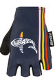 SANTINI Cycling fingerless gloves - NIBALI - blue