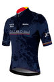 SANTINI Cycling short sleeve jersey - NIBALI - blue