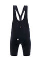 SANTINI Cycling bib shorts - LEGEND LADY - black