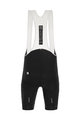 SANTINI Cycling bib shorts - KARMA DELTA - grey