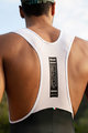 SANTINI Cycling bib shorts - KARMA DELTA - grey