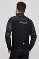 SANTINI Cycling windproof jacket - REDUX VIGOR - blue/black