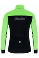SANTINI Cycling windproof jacket - REDUX VIGOR - green/black