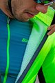 SANTINI Cycling windproof jacket - REDUX VIGOR - green/black