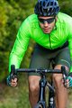 SANTINI Cycling windproof jacket - REDUX VIGOR - green/black