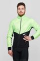 SANTINI Cycling windproof jacket - REDUX VIGOR - green/black