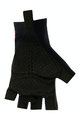 SANTINI Cycling fingerless gloves - ISTINTO - black