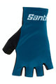 SANTINI Cycling fingerless gloves - ISTINTO - blue