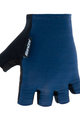 SANTINI Cycling fingerless gloves - CUBO - blue