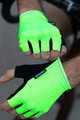 SANTINI Cycling fingerless gloves - CUBO - green