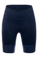 SANTINI Cycling short sleeve jersey and shorts - SLEEK RAGGIO LADY - orange/blue