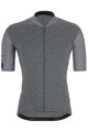 SANTINI Cycling short sleeve jersey and shorts - COLORE - grey/black