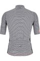 SANTINI Cycling short sleeve jersey and shorts - KARMA KITE - black/white