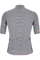 SANTINI Cycling short sleeve jersey and shorts - KARMA KITE - black/white