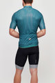SANTINI Cycling short sleeve jersey and shorts - KARMA KITE - green/black