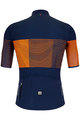 SANTINI Cycling short sleeve jersey - TONO FRECCIA - blue/orange