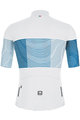 SANTINI Cycling short sleeve jersey - TONO FRECCIA - blue/white