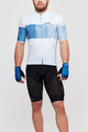 SANTINI Cycling short sleeve jersey - TONO FRECCIA - blue/white