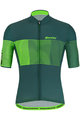 SANTINI Cycling short sleeve jersey - TONO FRECCIA - green