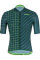 SANTINI Cycling short sleeve jersey - SLEEK DINAMO - green