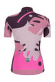 SANTINI Cycling short sleeve jersey - GIADA MAUI LADY - multicolour/pink