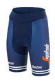 SANTINI Cycling shorts without bib - TREK 2021 LADY - blue