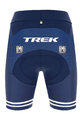 SANTINI Cycling shorts without bib - TREK 2021 LADY - blue