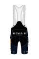 SANTINI Cycling bib shorts - TREK PIRELLI 2021 - black