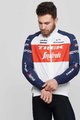 SANTINI Cycling windproof jacket - TREK SEGAFREDO 2021 - red/white/blue