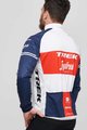 SANTINI Cycling windproof jacket - TREK SEGAFREDO 2021 - red/white/blue