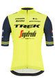 SANTINI Cycling short sleeve jersey - TREK SEGAFREDO 2021 - blue/yellow