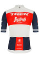 SANTINI Cycling short sleeve jersey - TREK SEGAFREDO 2021 - red/white/blue