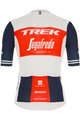 SANTINI Cycling short sleeve jersey - TREK SEGAFREDO 2021 - white/blue/red