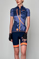 SANTINI Cycling short sleeve jersey - GIADA MAUI LADY - multicolour/blue