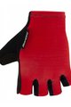 SANTINI Cycling fingerless gloves - CUBO  - red
