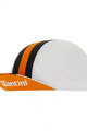 SANTINI Cycling hat - BENGAL - black/white/orange