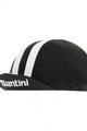 SANTINI Cycling hat - BENGAL - black/white