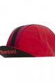 SANTINI Cycling hat - BENGAL - red/black