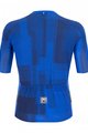 SANTINI Cycling short sleeve jersey and shorts - KARMA KINETIC - blue