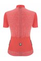 SANTINI Cycling short sleeve jersey and shorts - COLORE PURO LADY - pink/black