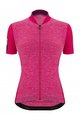 SANTINI Cycling short sleeve jersey - COLORE PURO LADY - pink