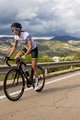 SANTINI Cycling short sleeve jersey - TONO PROFILO LADY - white/black