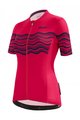 SANTINI Cycling short sleeve jersey - TONO PROFILO LADY - pink/black