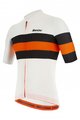 SANTINI Cycling short sleeve jersey - SLEEK BENGAL - orange/black/white