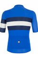 SANTINI Cycling short sleeve jersey - SLEEK BENGAL - white/blue