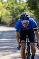 SANTINI Cycling short sleeve jersey - SLEEK BENGAL - white/blue